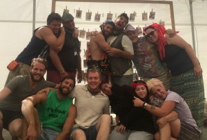 Encounter team at Burning Man