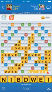 Love Story, Dreams, Words With Friends--and a Marriage!